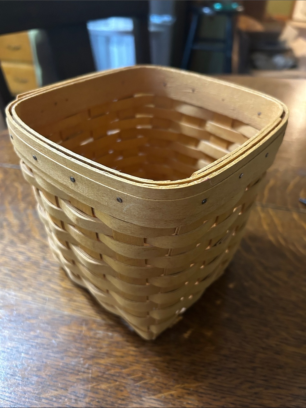 Longaberger square basket